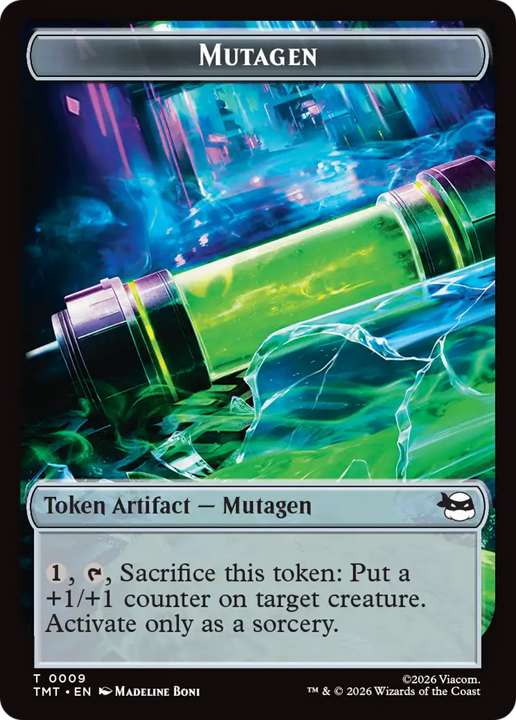 Mutant // Mutagen Double-Sided Token [Teenage Mutant Ninja Turtles Tokens] | Devastation Store