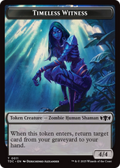 Goat // Timeless Witness Double-Sided Token [Tarkir: Dragonstorm Commander Tokens] | Devastation Store
