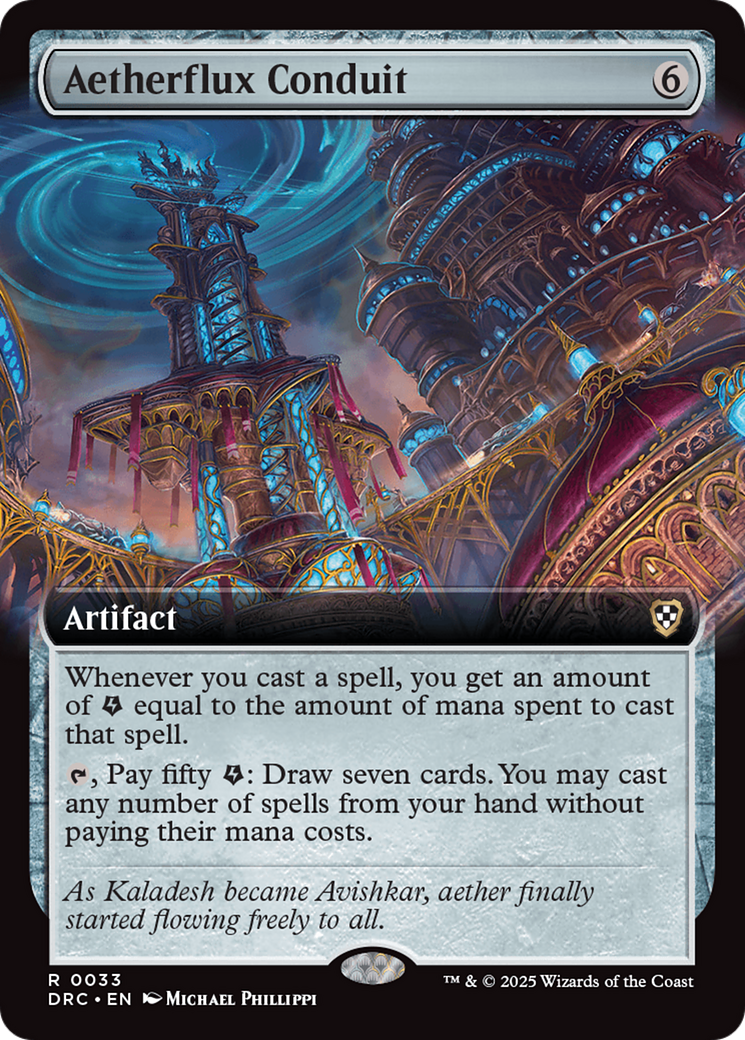 Aetherflux Conduit (Extended Art) [Aetherdrift Commander] | Devastation Store
