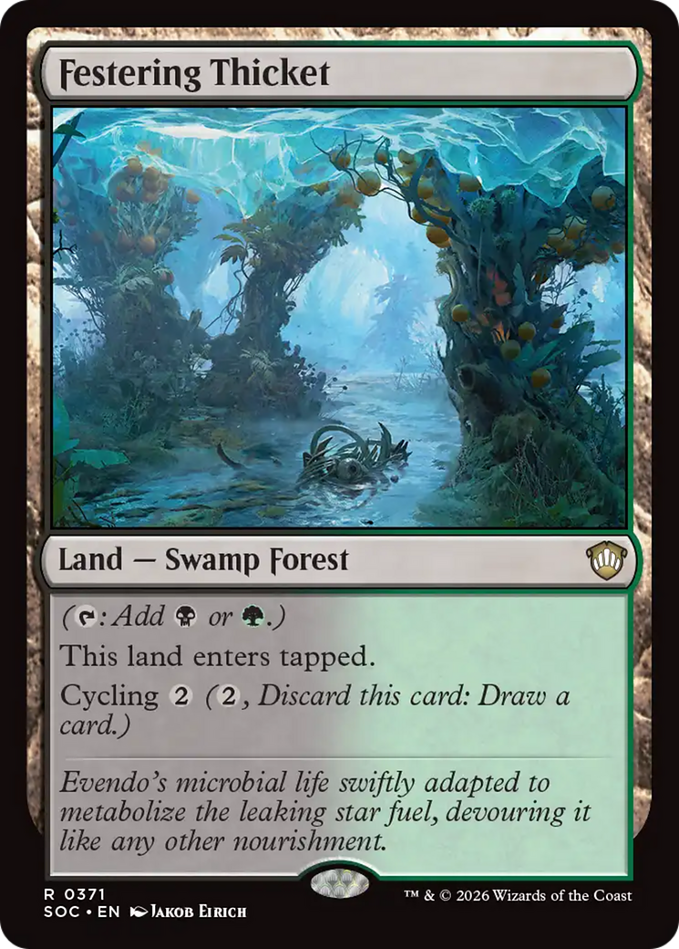 Festering Thicket [Secrets of Strixhaven Commander] | Devastation Store