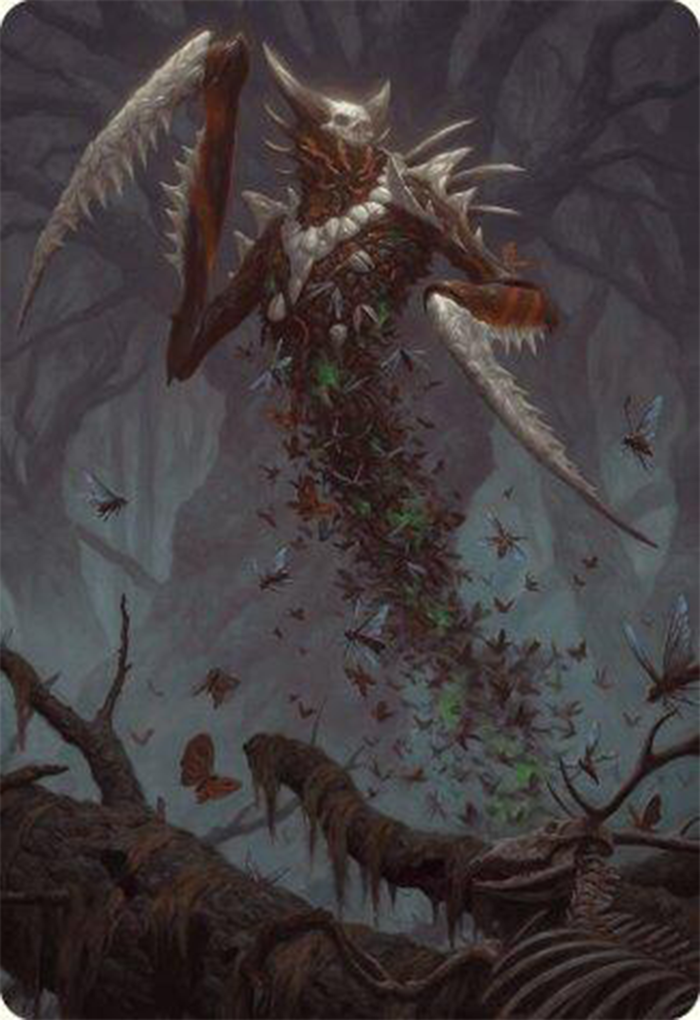 Grist, the Plague Swarm Art Card [Modern Horizons 3 Art Series] | Devastation Store
