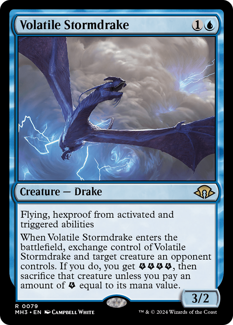 Volatile Stormdrake [Modern Horizons 3] | Devastation Store