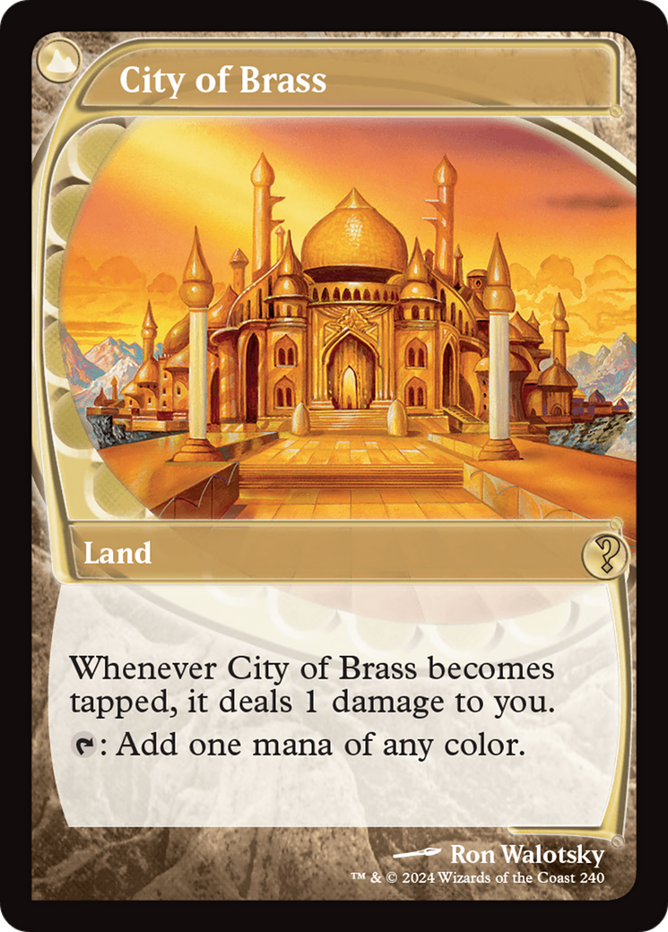 City of Brass (Future Sight) [Mystery Booster 2] | Devastation Store