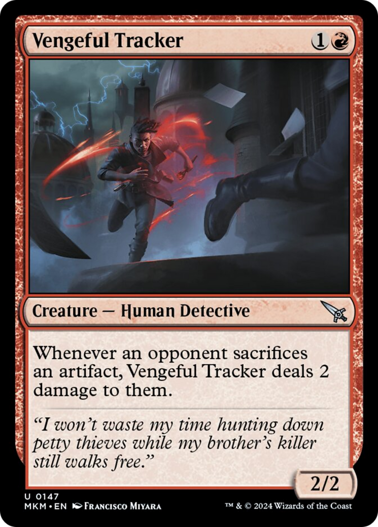 Vengeful Tracker [Murders at Karlov Manor] | Devastation Store