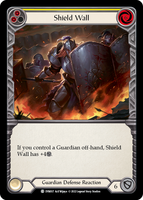 Shield Wall (Yellow) [DYN037] (Dynasty) | Devastation Store