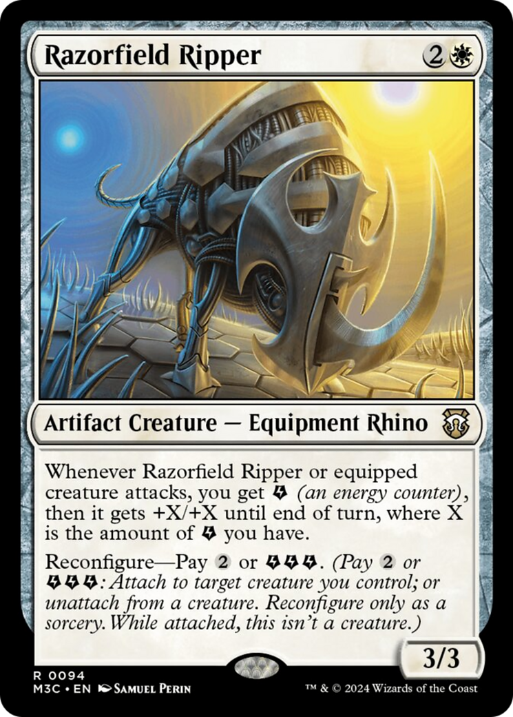 Razorfield Ripper [Modern Horizons 3 Commander] | Devastation Store