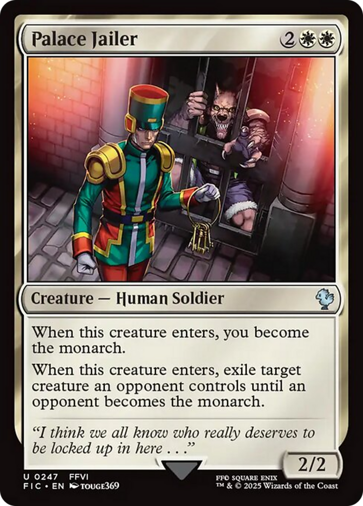 Palace Jailer [FINAL FANTASY Commander] | Devastation Store