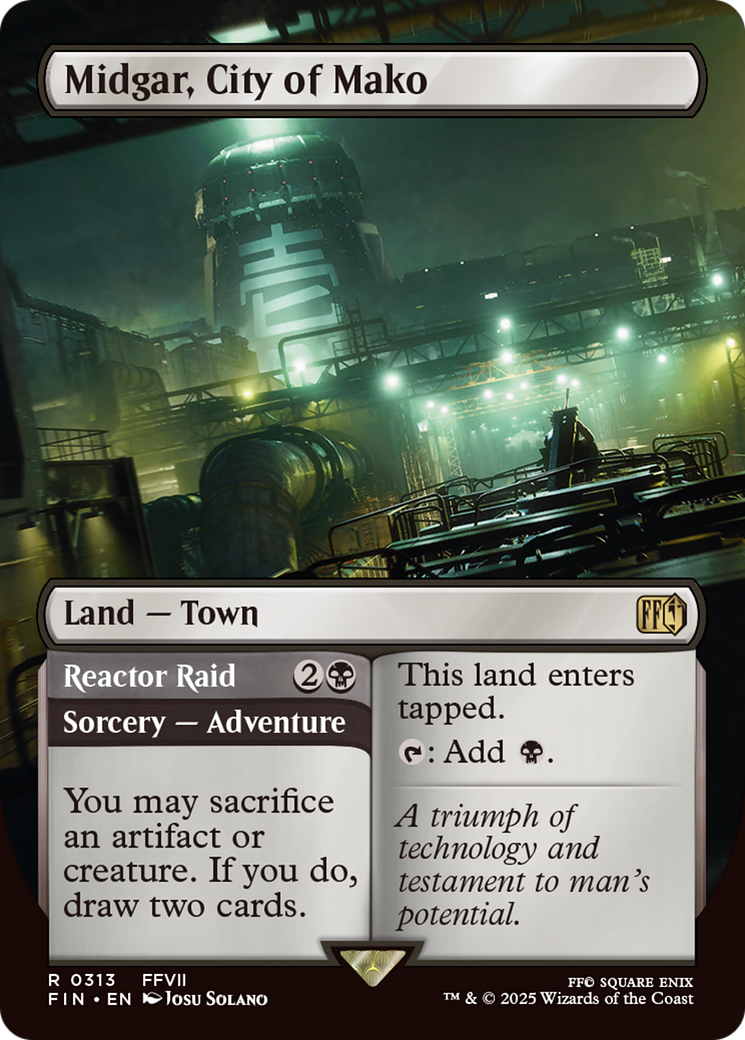 Midgar, City of Mako (Borderless) [FINAL FANTASY] | Devastation Store