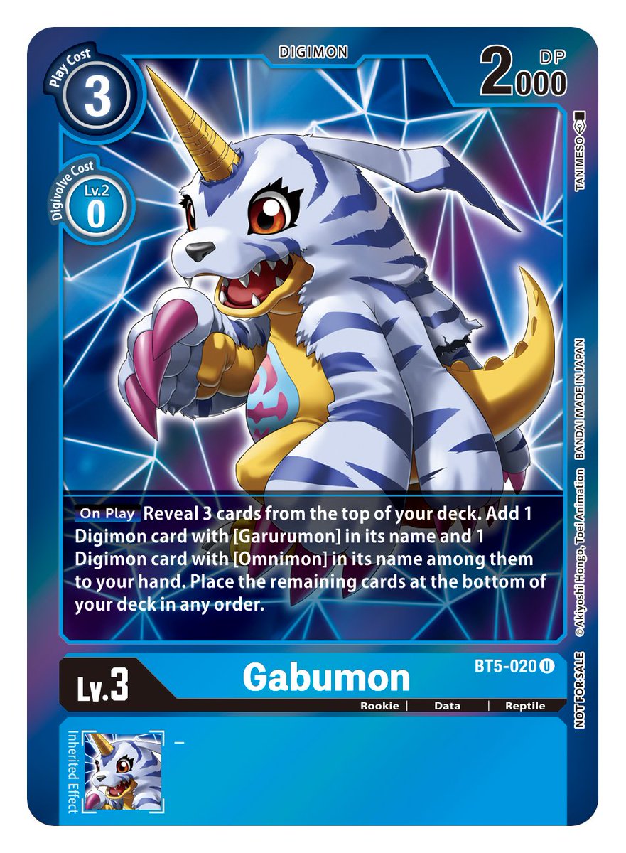 Gabumon [BT5-020] (Event Pack 2) [Battle of Omni] | Devastation Store