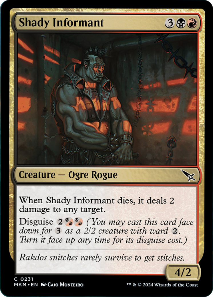 Shady Informant [Murders at Karlov Manor] | Devastation Store