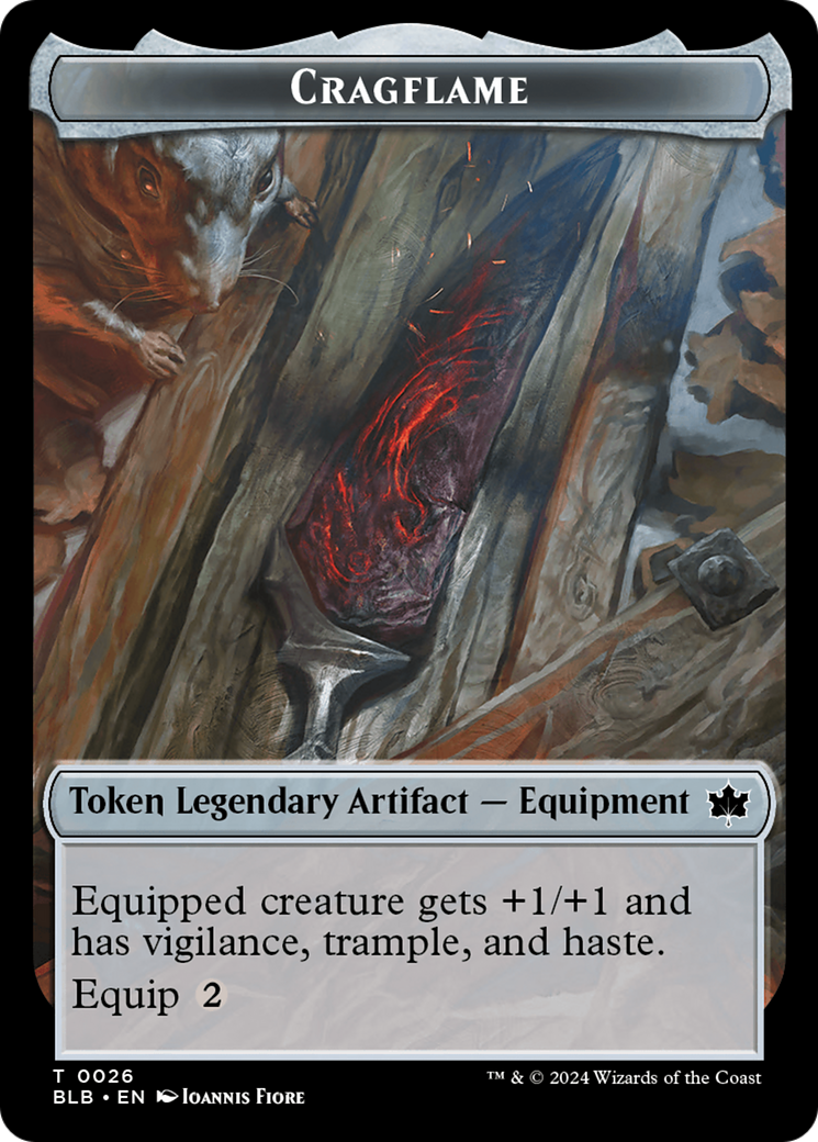 Cragflame Token [Bloomburrow Tokens] | Devastation Store