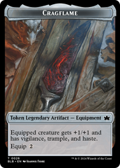 Cragflame // Starscape Cleric Double-Sided Token [Bloomburrow Tokens] | Devastation Store
