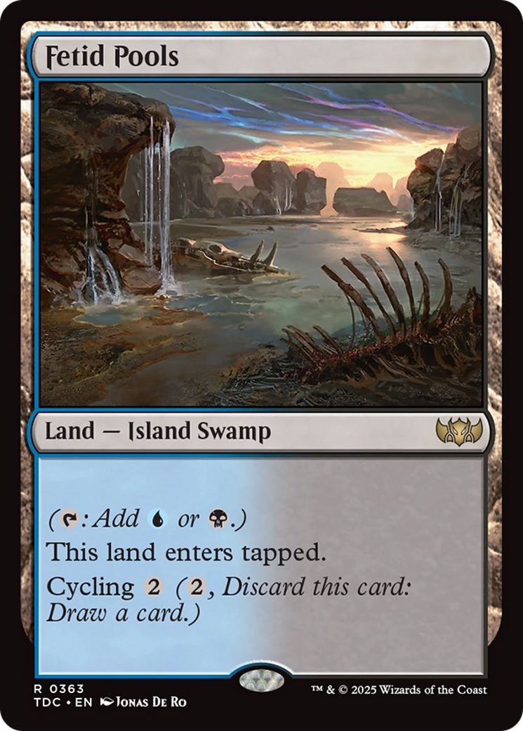 Fetid Pools [Tarkir: Dragonstorm Commander] | Devastation Store