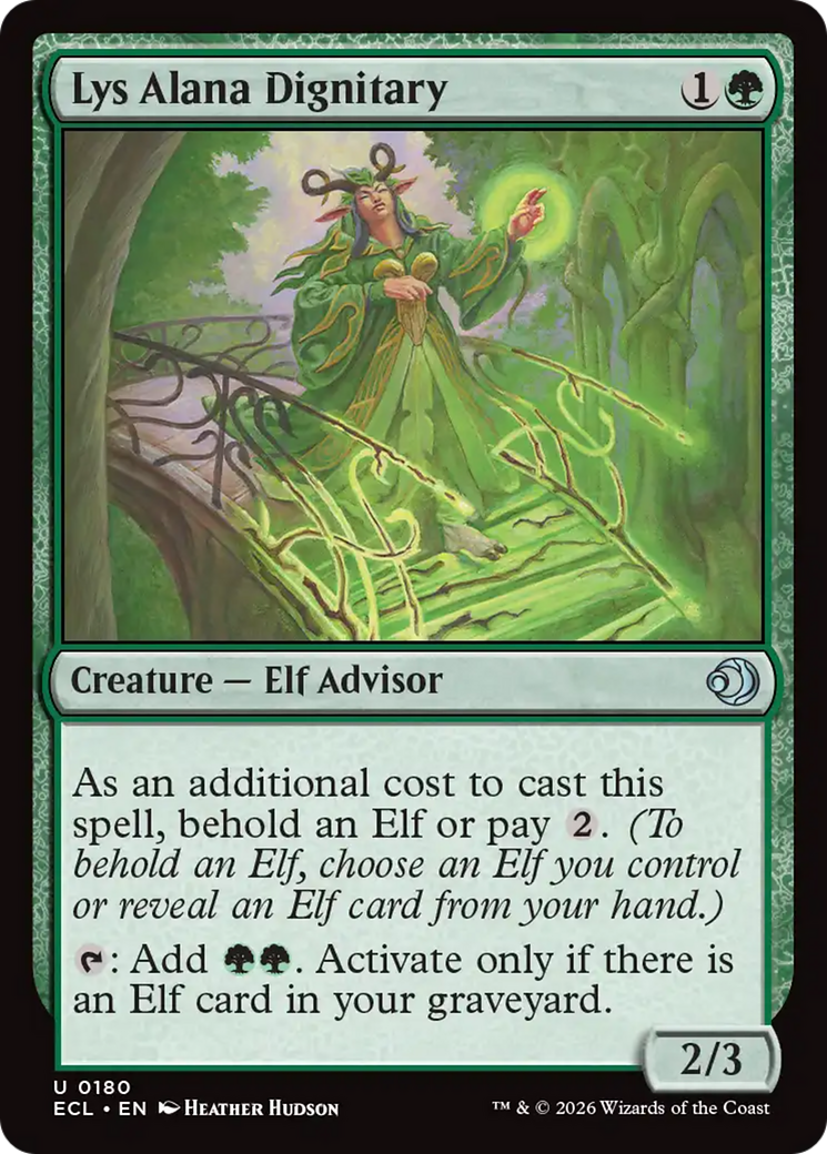 Lys Alana Dignitary [Lorwyn Eclipsed] | Devastation Store