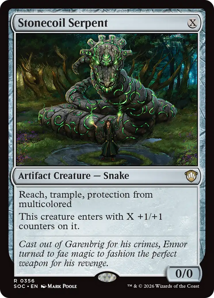 Stonecoil Serpent [Secrets of Strixhaven Commander] | Devastation Store