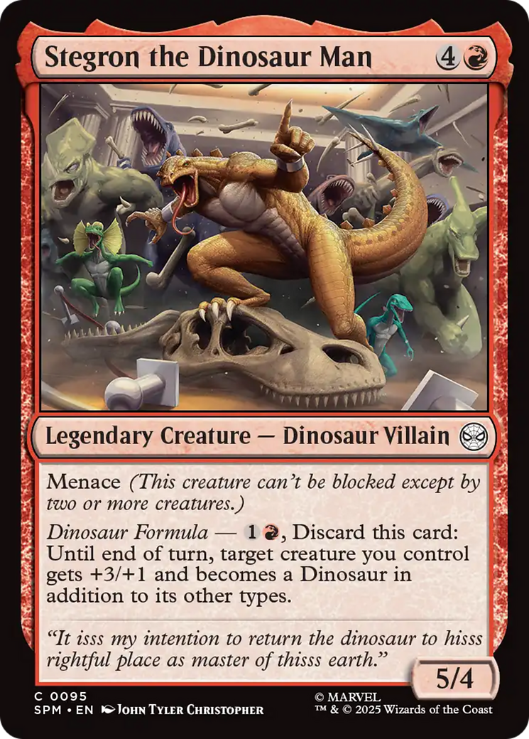 Stegron the Dinosaur Man [Marvel's Spider-Man] | Devastation Store