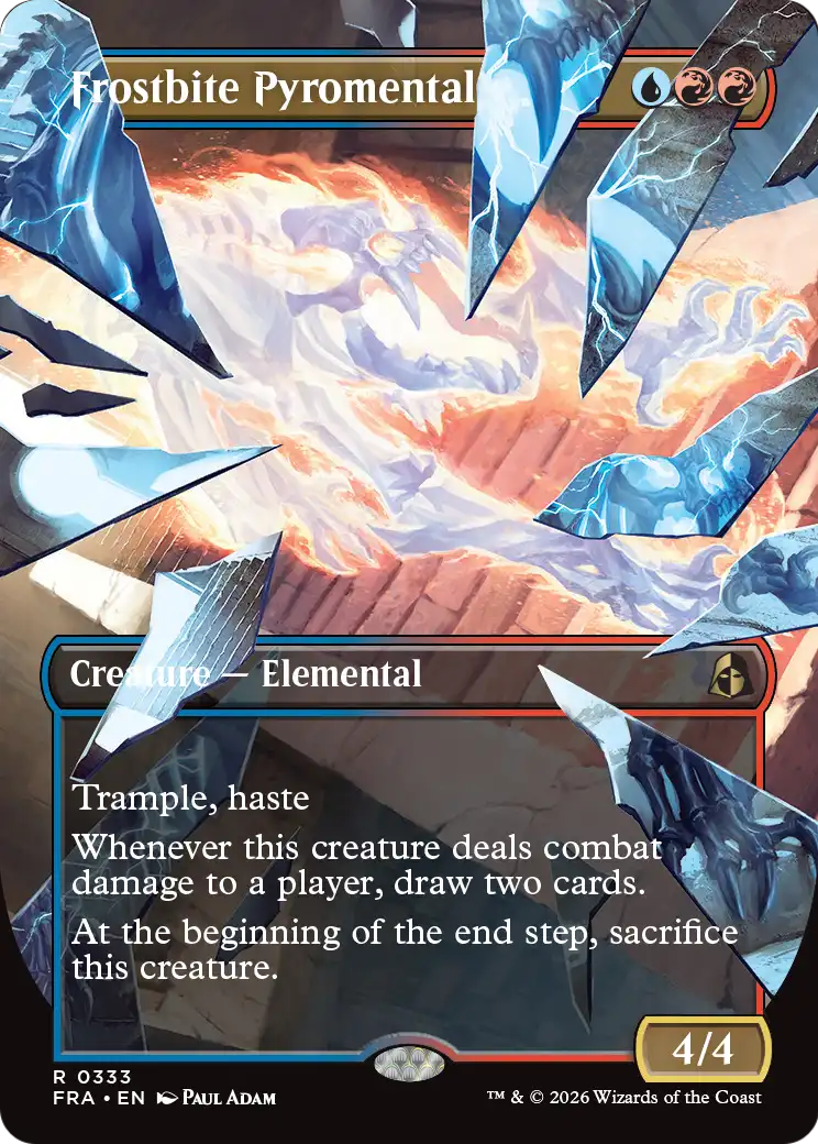 Frostbite Pyromental (Borderless) [Reality Fracture] | Devastation Store