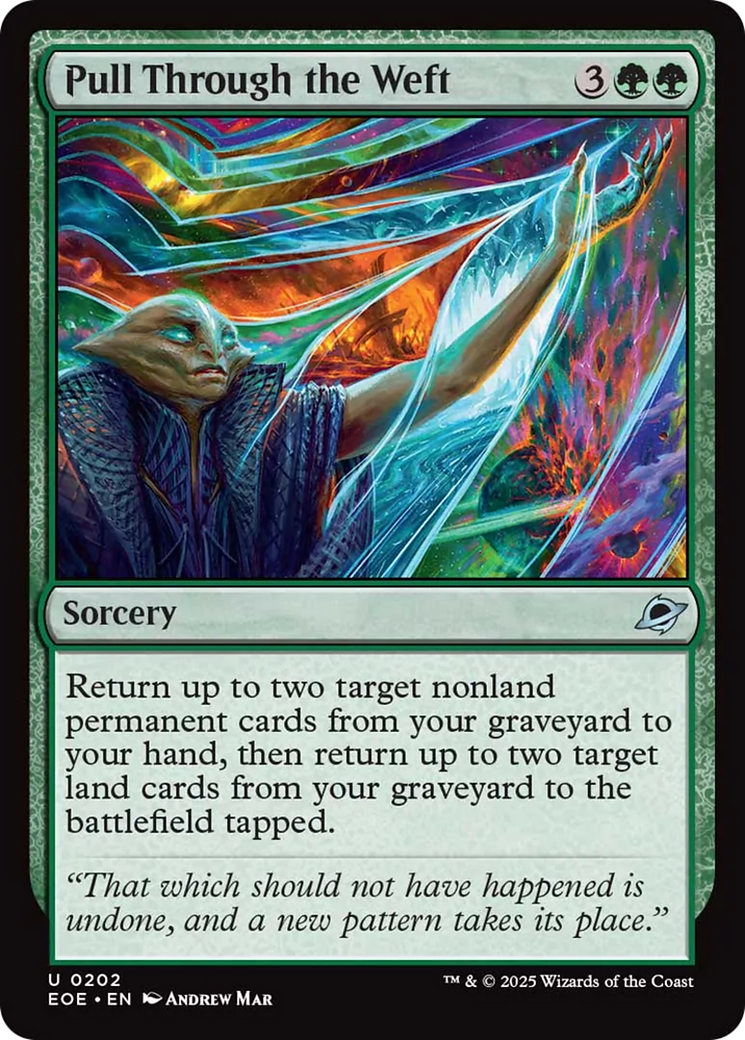 Pull Through the Weft [Edge of Eternities] | Devastation Store