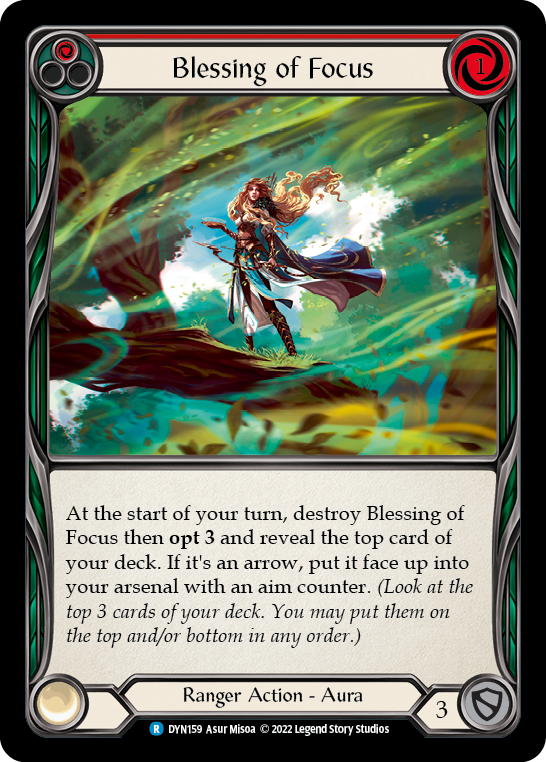 Blessing of Focus (Red) [DYN159] (Dynasty) | Devastation Store