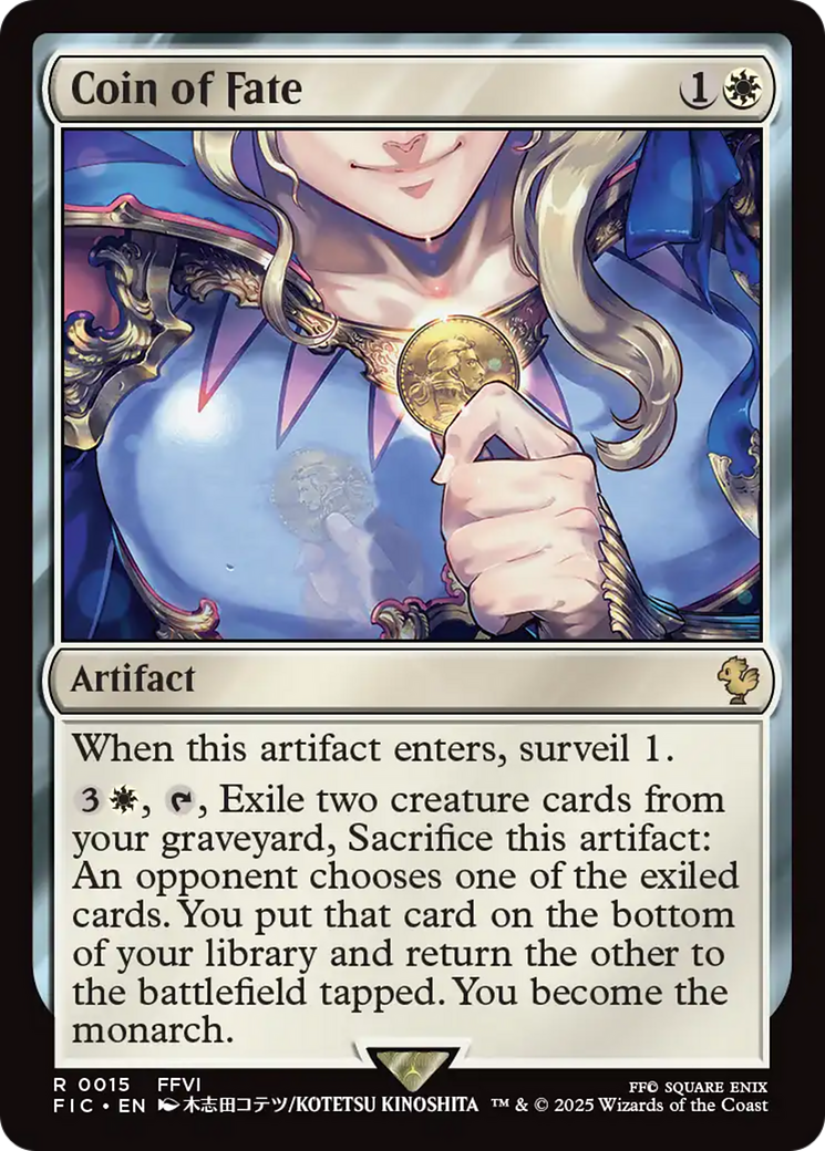 Coin of Fate [FINAL FANTASY Commander] | Devastation Store