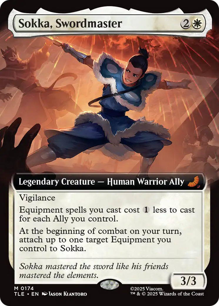 Sokka, Swordmaster (Extended Art) [Avatar: The Last Airbender: Eternal-Legal] | Devastation Store