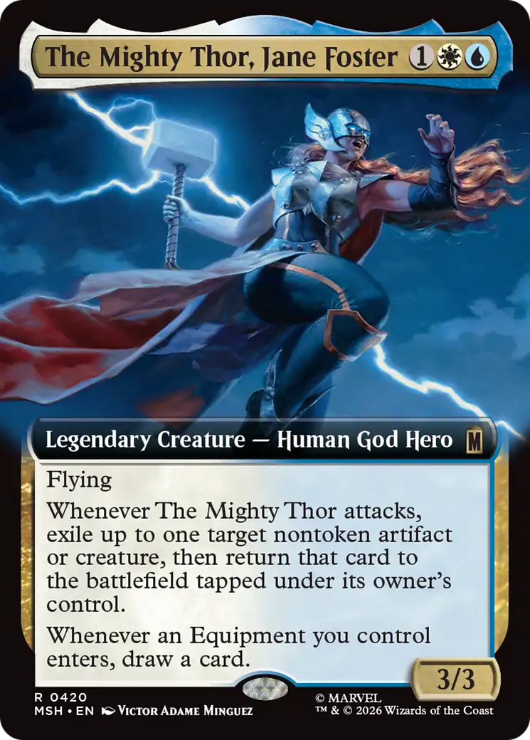 The Mighty Thor, Jane Foster (Extended Art) [Marvel Super Heroes] | Devastation Store