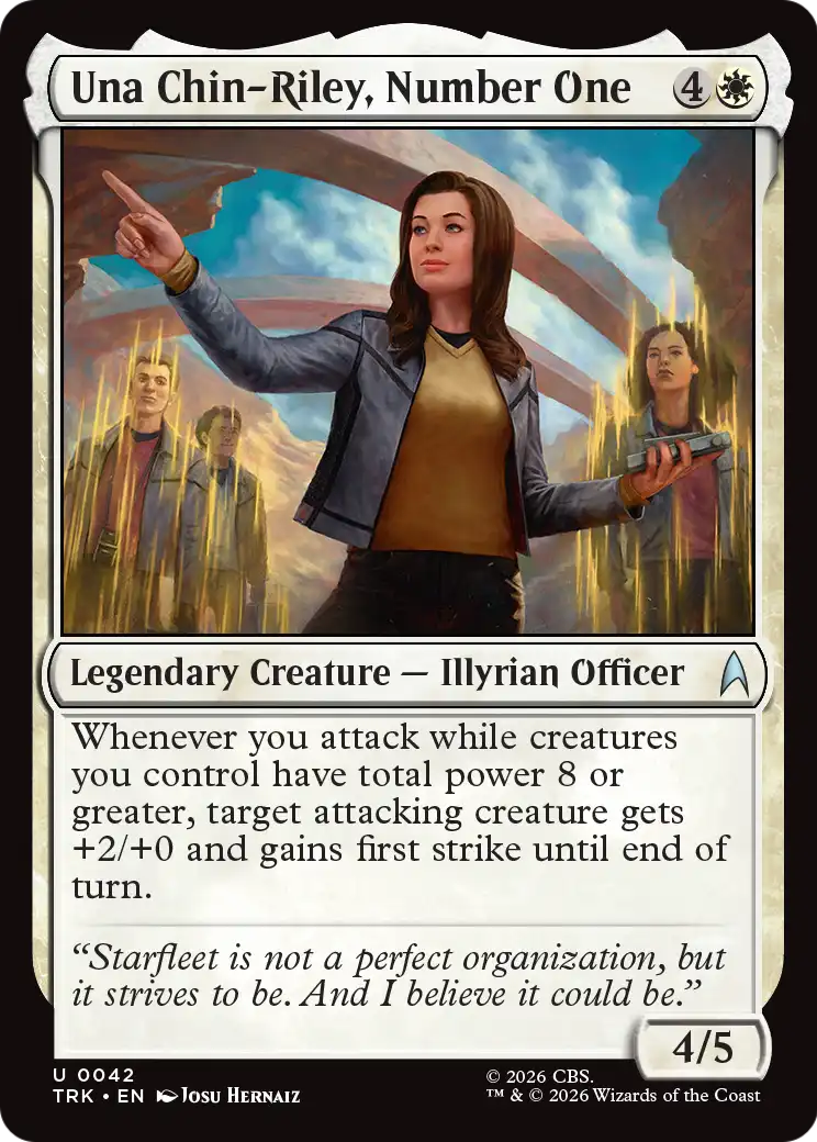 Una Chin-Riley, Number One [Star Trek] | Devastation Store