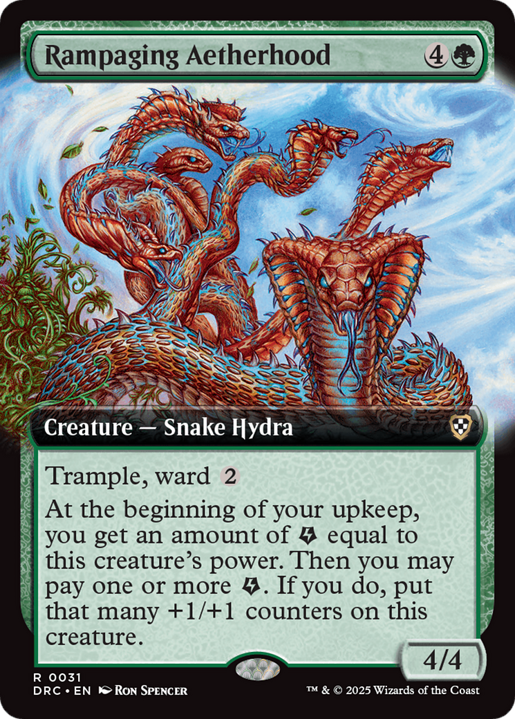 Rampaging Aetherhood (Extended Art) [Aetherdrift Commander] | Devastation Store
