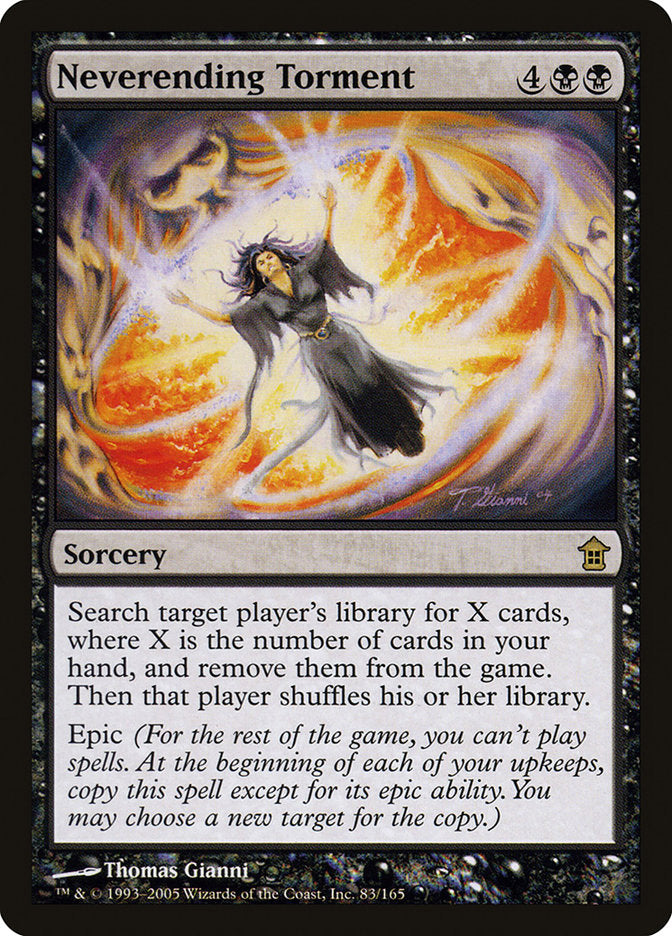 Neverending Torment [Saviors of Kamigawa] | Devastation Store
