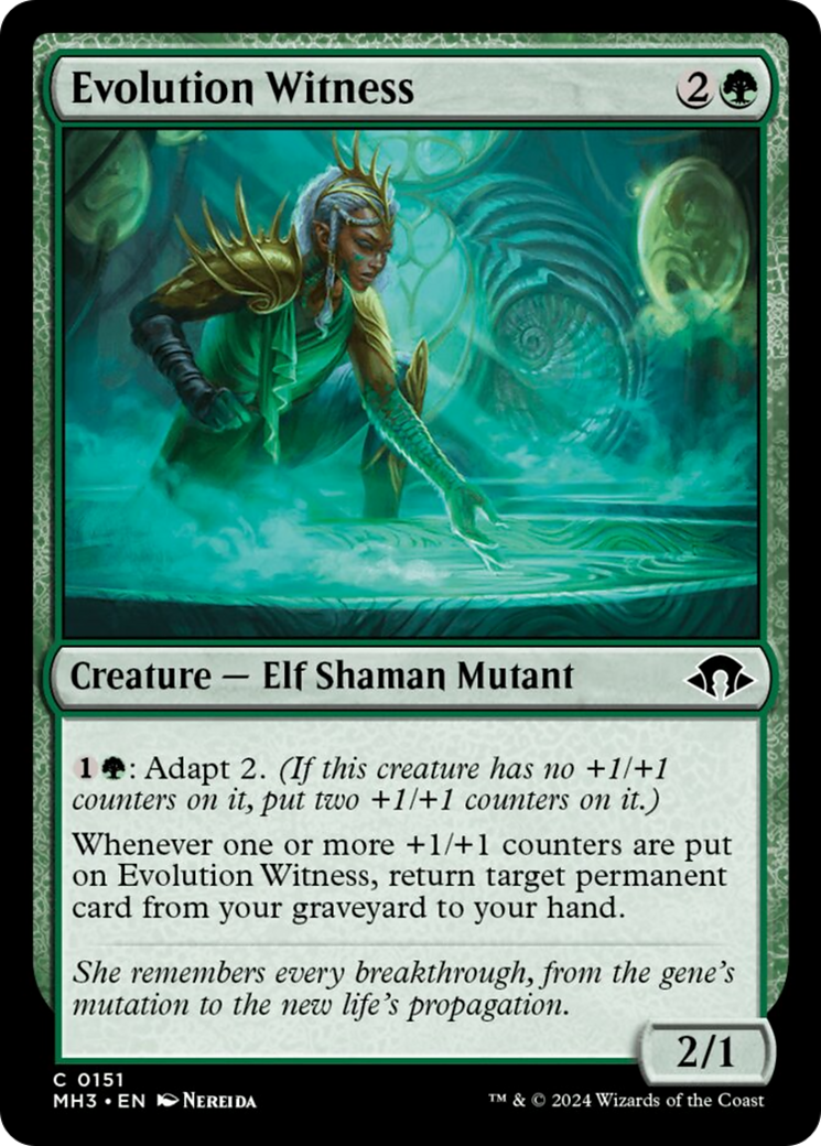 Evolution Witness [Modern Horizons 3] | Devastation Store