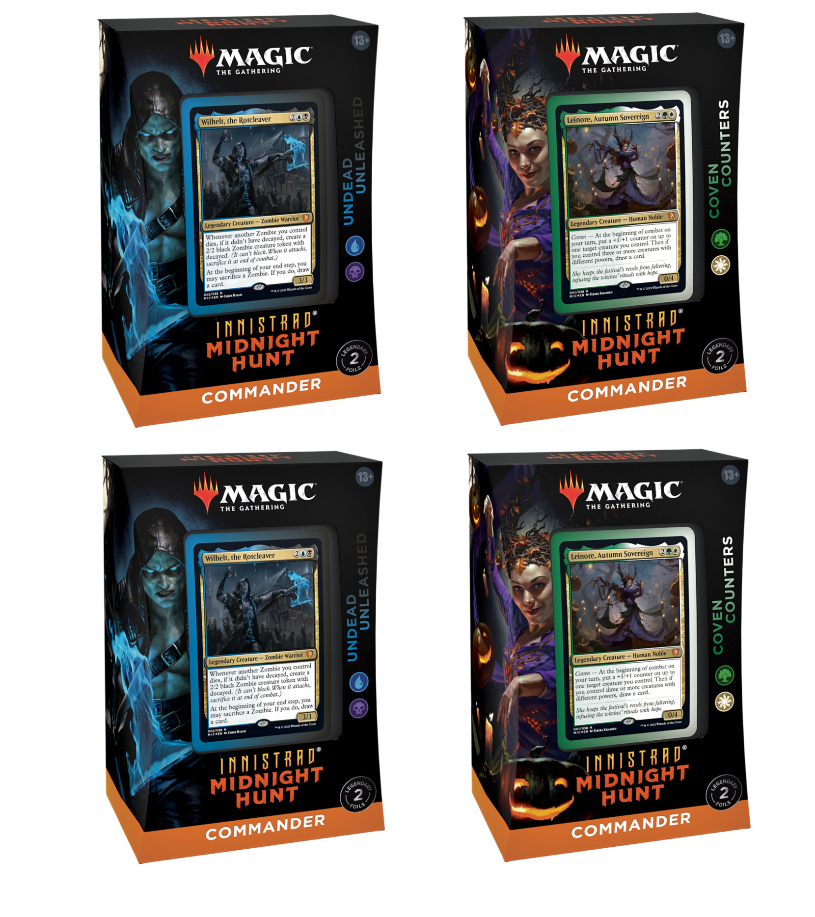 Innistrad: Midnight Hunt - Commander Deck Display | Devastation Store
