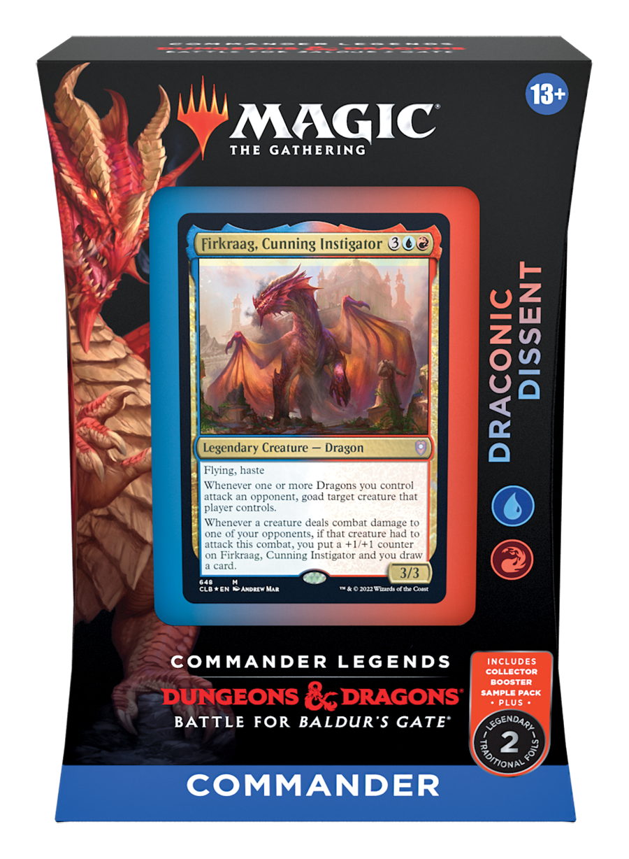 Commander Legends: Battle for Baldur's Gate - Commander Deck (Draconic Dissent) | Devastation Store