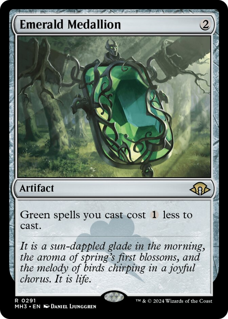 Emerald Medallion [Modern Horizons 3] | Devastation Store