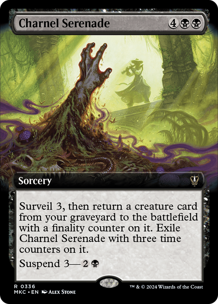 Charnel Serenade (Extended Art) [Murders at Karlov Manor Commander] | Devastation Store