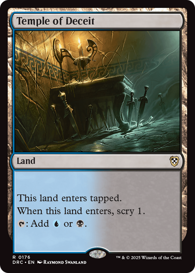 Temple of Deceit [Aetherdrift Commander] | Devastation Store