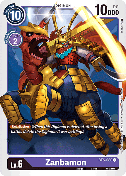 Zanbamon [BT5-080] [Battle of Omni] | Devastation Store