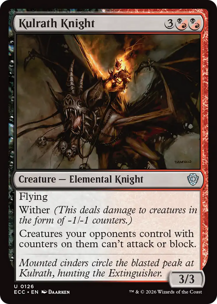 Kulrath Knight [Lorwyn Eclipsed Commander] | Devastation Store