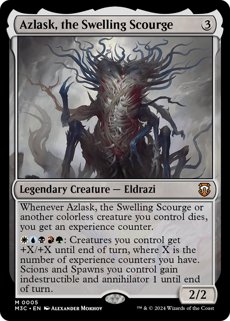 Azlask, the Swelling Scourge [Modern Horizons 3 Commander] | Devastation Store