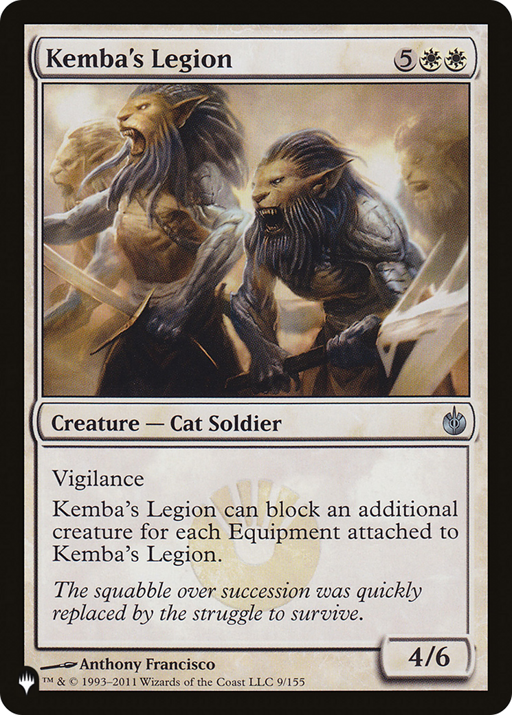 Kemba's Legion [The List] | Devastation Store