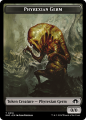 Phyrexian Germ // Blood Double-Sided Token [Modern Horizons 3 Tokens] | Devastation Store