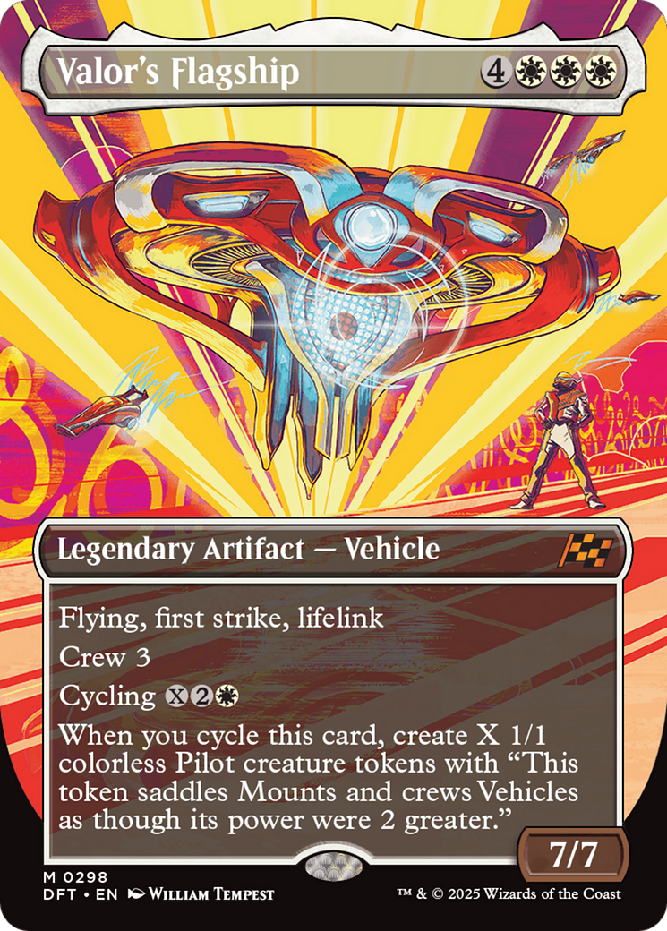 Valor's Flagship (Borderless) [Aetherdrift] | Devastation Store