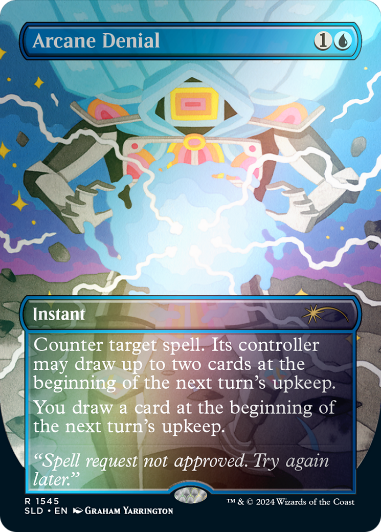 Arcane Denial (Surge Foil) [Marvel Super Heroes Commander] | Devastation Store