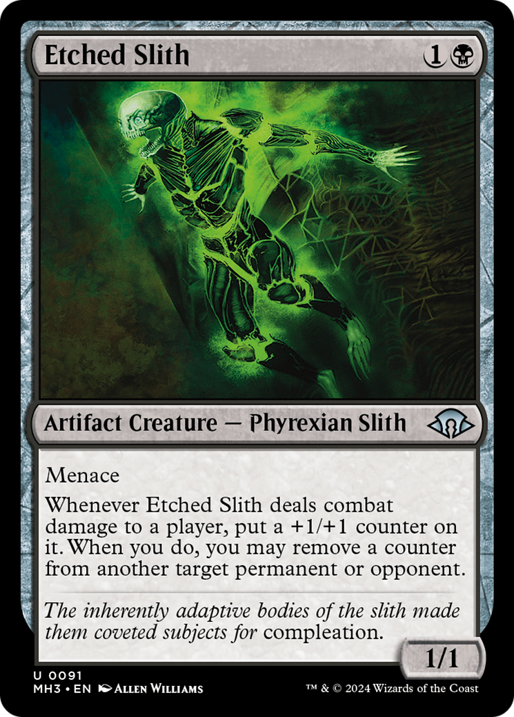 Etched Slith [Modern Horizons 3] | Devastation Store
