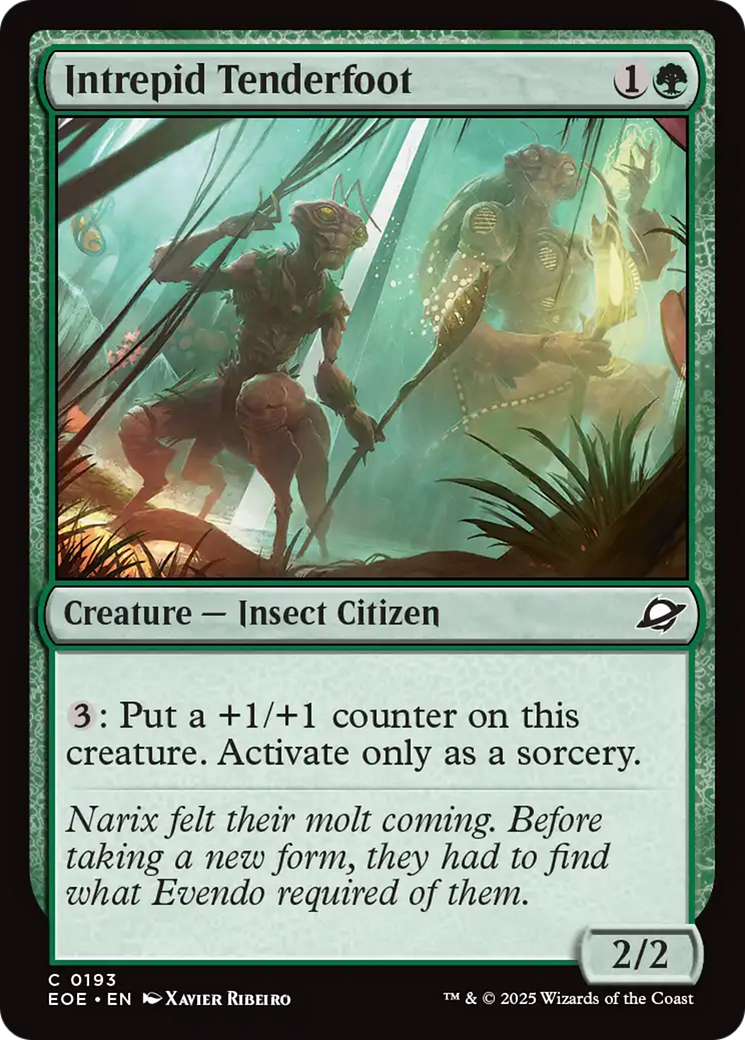 Intrepid Tenderfoot [Edge of Eternities] | Devastation Store