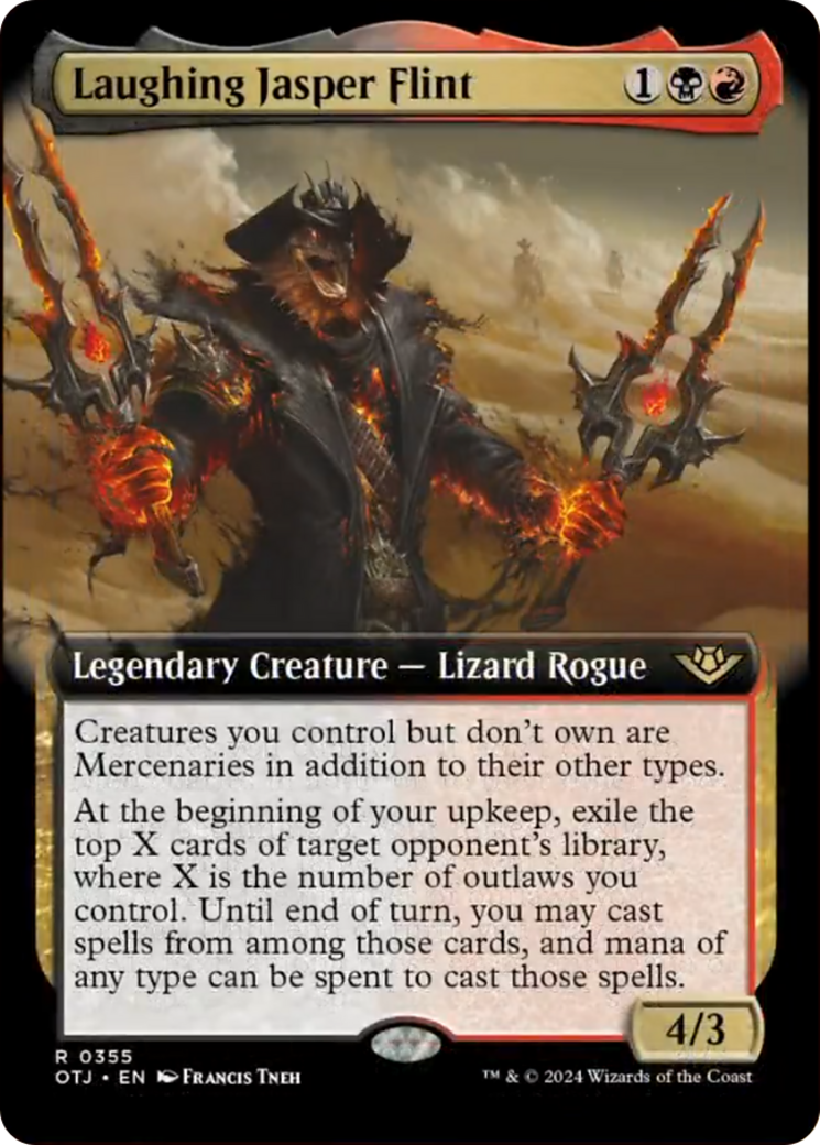 Laughing Jasper Flint (Extended Art) [Outlaws of Thunder Junction] | Devastation Store