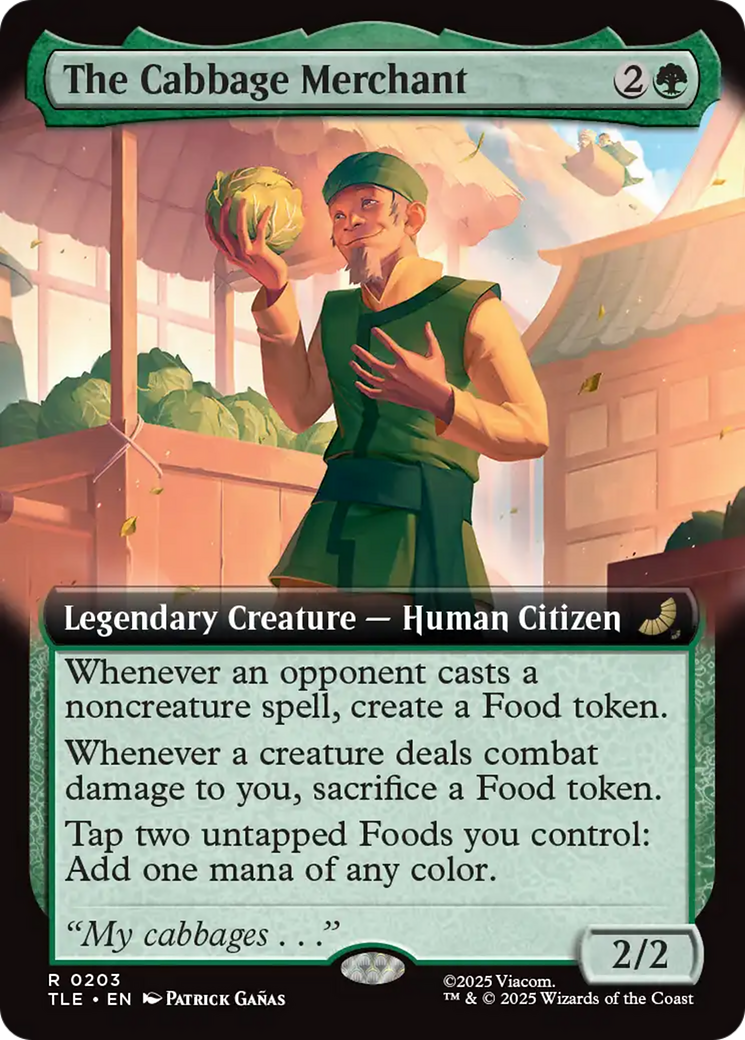 The Cabbage Merchant (Extended Art) [Avatar: The Last Airbender: Eternal-Legal] | Devastation Store