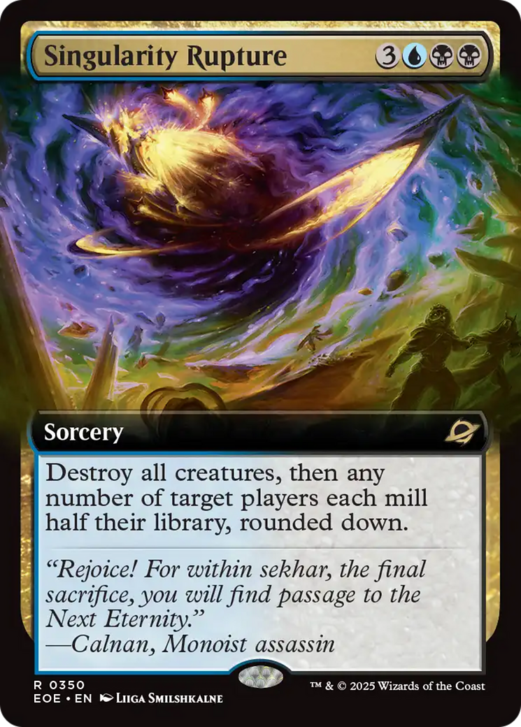 Singularity Rupture (Extended Art) [Edge of Eternities] | Devastation Store