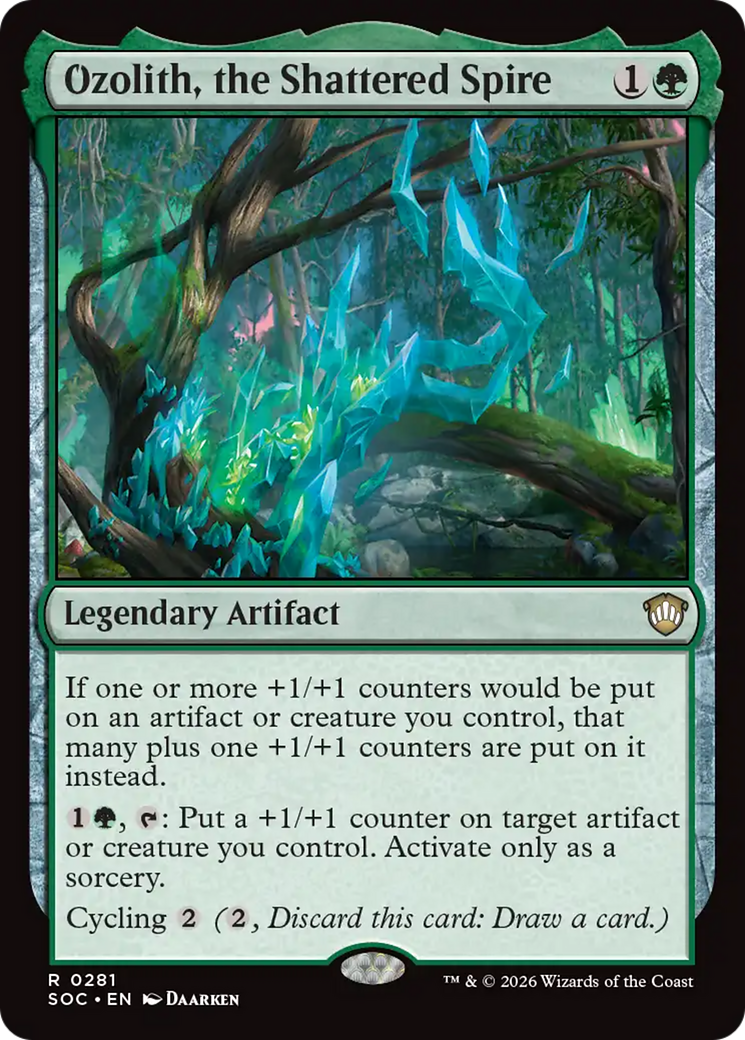 Ozolith, the Shattered Spire [Secrets of Strixhaven Commander] | Devastation Store