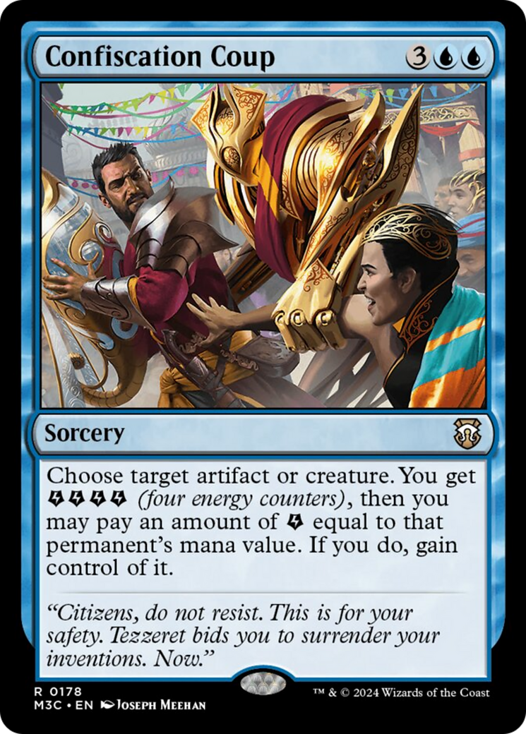 Confiscation Coup (Ripple Foil) [Modern Horizons 3 Commander] | Devastation Store