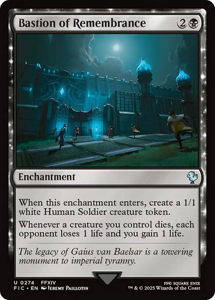 Bastion of Remembrance [FINAL FANTASY Commander] | Devastation Store